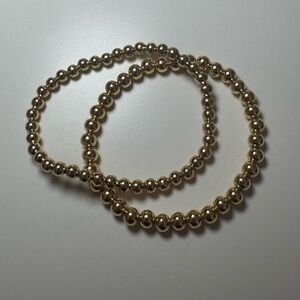 Set of 2 beaded bracelets